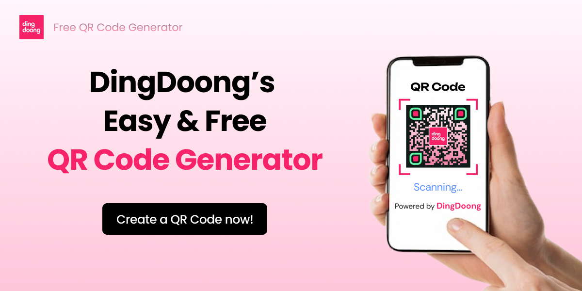 DingDoong's free QR Code Generator