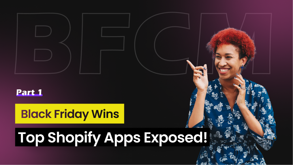 top Shopify success apps of Black Friday