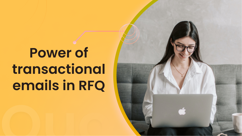 Transactional emails in RFQ
