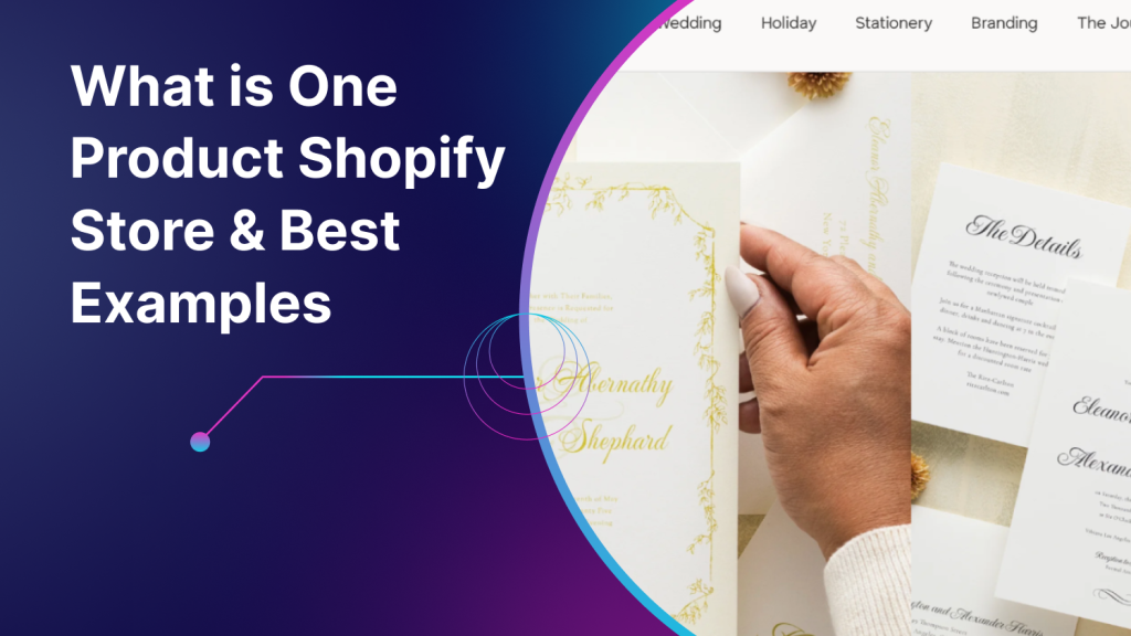 One Product Shopify Store