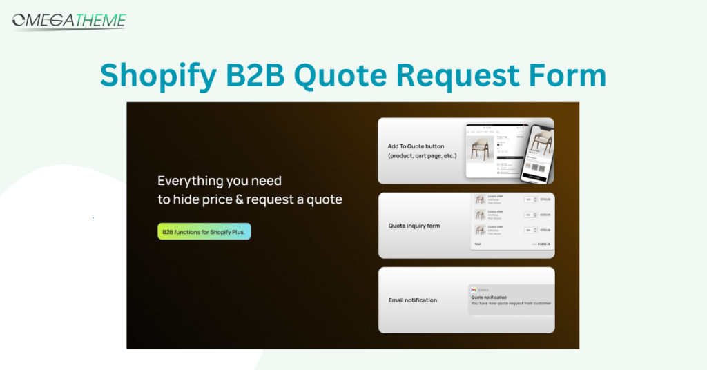 Shopify B2b Request a Quote